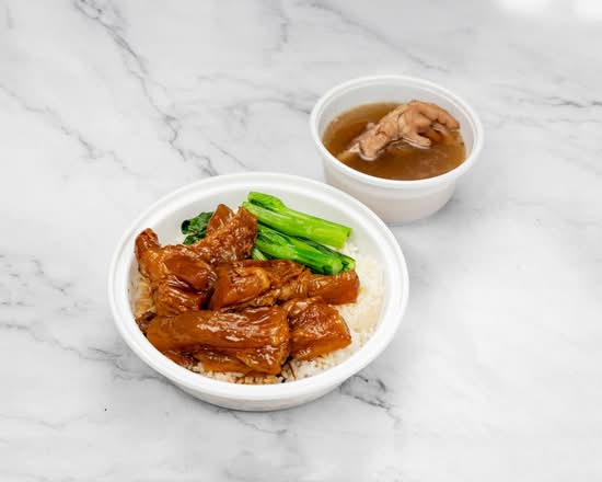 Beef Brisket & Tendon on Rice / 牛筋牛腩飯
